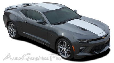 OVERDRIVE : 2016-2018 Chevy Camaro Rally Racing Stripes 3M Vinyl Graphic Decals