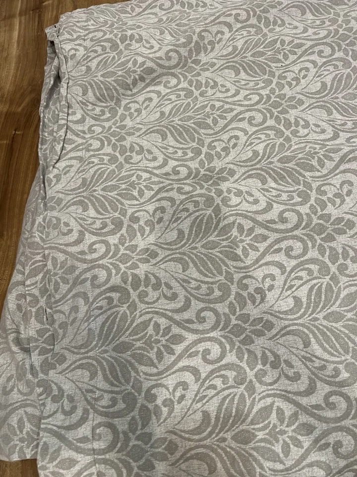 Juego de funda nórdica Croscill Bernini Queen veneciano damasco patrón hoja giratoria flor Foto 3 de 4