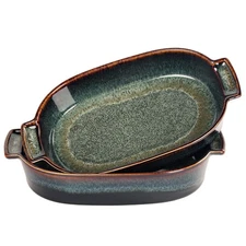 Ceramic Casserole Baking Dish - 15.2 Ounces Baking Dish for Oven, Lasagna Pan...