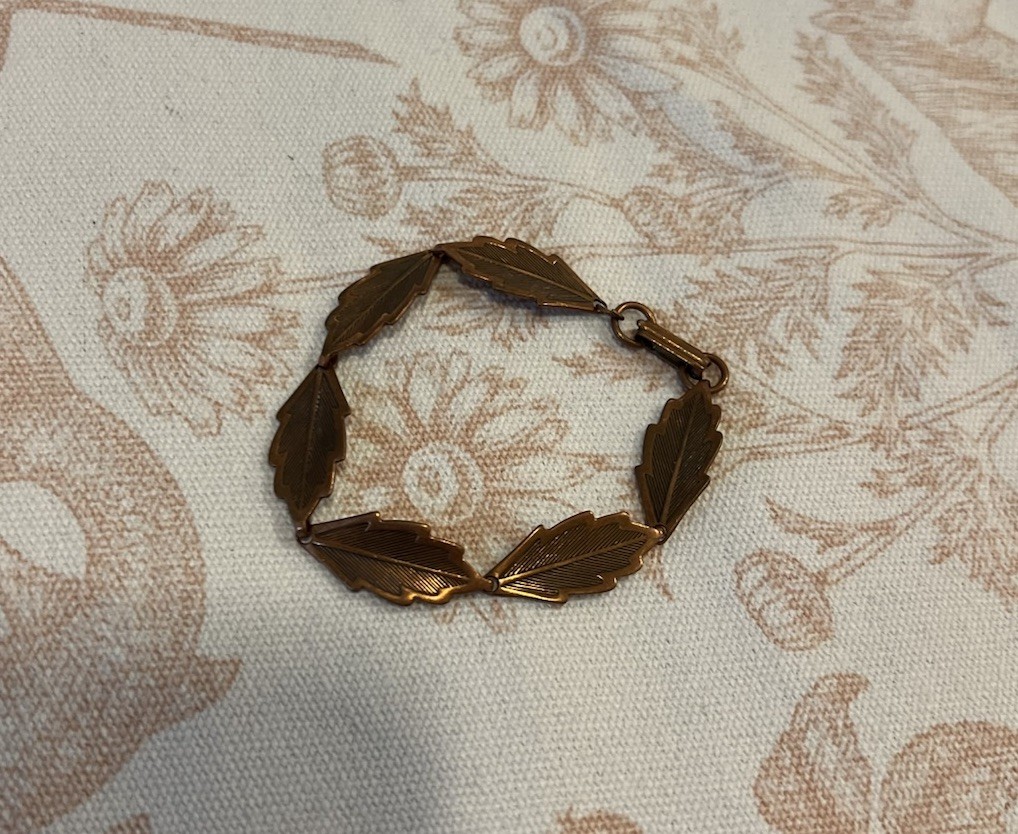 Vintage Solid Copper Link Healer Bracelet Mid Cen… - image 4