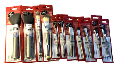 Daily Mirra Brush Lot (11 Count)  Foundation, Eye Shadow, Powder,Eyeliner/Smudge