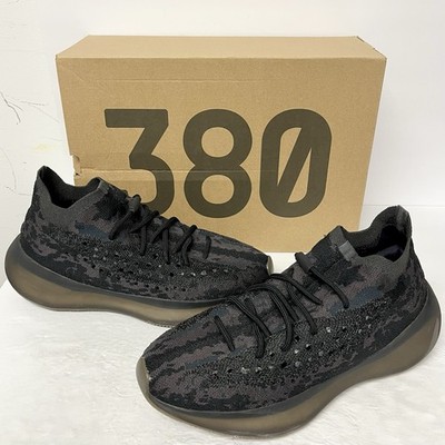 Adidas Yeezy Boost 380 Onyx Black Sneakers, Size 11 BNIB FZ1270