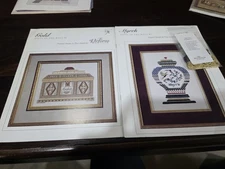 Victoria Sampler "Gifts of the Magi" 2 & 3 Gold Myrrh Cross Stitch