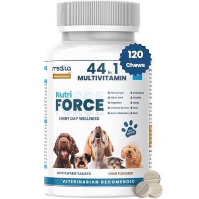 NutriForce 44-in-1 Multivitamin for Dogs - Immune, Digestion, Energy, Hip &