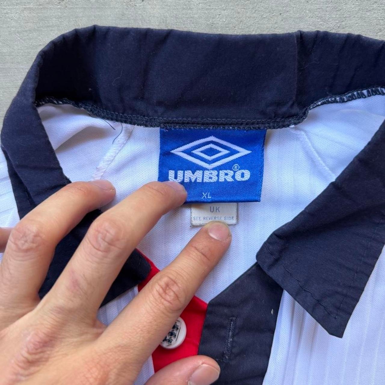 England 1998 World Cup Home Kit by Umbro
