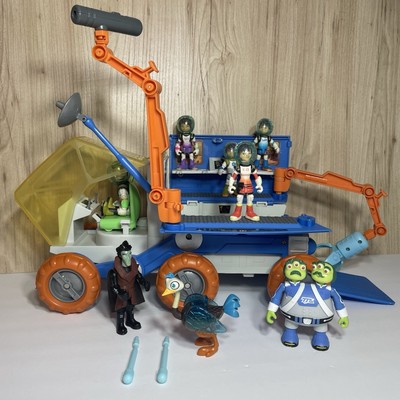 Miles from Tomorrowland Mission Mars Rover Truck Science Lab Disney Jr W/Extras