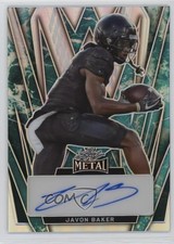 2024 Leaf Metal Auto Water Prismatic 5/5 Javon Baker #BA-JB1 Auto 15sx