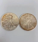 (2) 2014 1 oz American Silver Eagle Coin .999