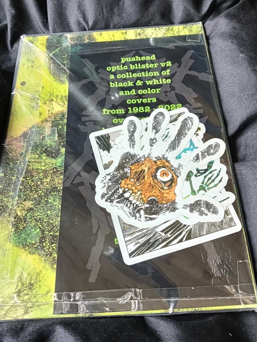 Pushead Artwork Book OPTIC BLISTER Art Book 2023 Japan PUSHEAD New
