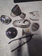 Jawa NSU AWO Konfolut Oldtimer Teile Scheinwerfer Kupplungsdeckel Ardie DKW 