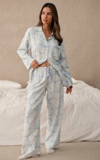 Acogedor pijama de mezcla de algodón Papinelle Snowball talla XL