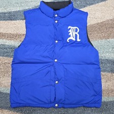 Polo Ralph Lauren Boys Reversible Puffer Vest Blue/Black Size L 12  14 