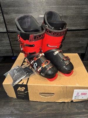 Used Lange Freestyle 80 Ski Boots Size 29.5 - Black/Red