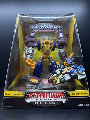 Hasbro Transformers Titanium Series Optimal Optimus Triple Changer Die Cast NIB