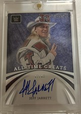 Jeff Jarrett All-Time Greats Auto /49 Panini WWE 2022 Immaculate 