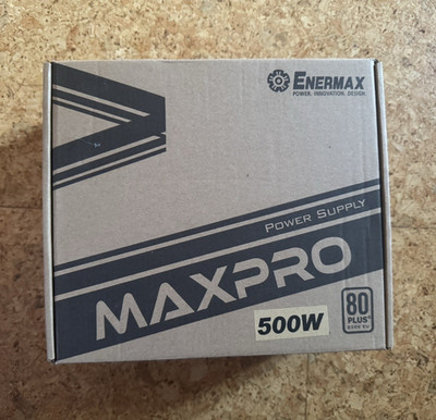 Enermax MaxPro ATX PC-Netzteil 500 Watt Netzteil mit 24 Pin Anschluss