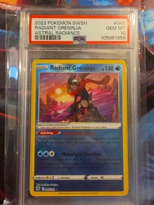 Pokmon Radiant Greninja Holo Rare Card Swsh10: Astral Radiance 046/189 PSA 10 | eBay Pokmon Radiant Greninja Holo Rare Card Swsh10: Astral Radiance 046/189 PSA 10 | eBay