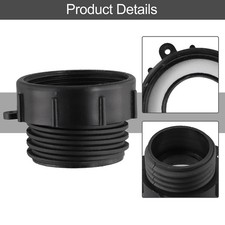 Ibc Garden Tank Connection Adapter Reliable Plastic Construction 62mm 60mm
