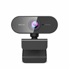 USA 1080P Full HD USB Webcam for PC Desktop,Laptop Web Camera with Microphone