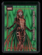 2026 Topps Chrome Marvel Green Raywave Refractor /99 #141 Rachel Summers