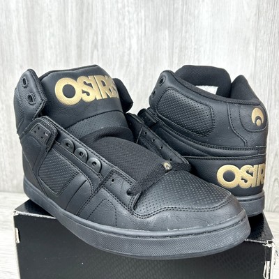 Osiris NYC 83 CLK Black Copper Gold Sz 12 Skate Y2K Y3K