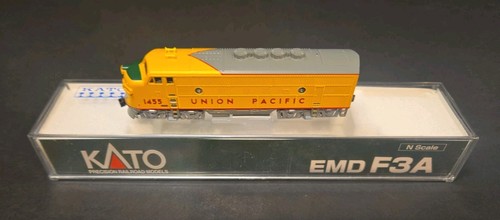 Kato 176-1103 F3A Union Pacific Locomotive 1455 N Scale See Details! US Seller