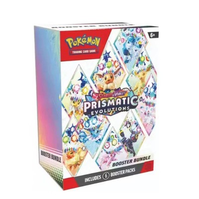 Pokemon Prismatic Evolutions Booster Pack English Trading Cards Collectible