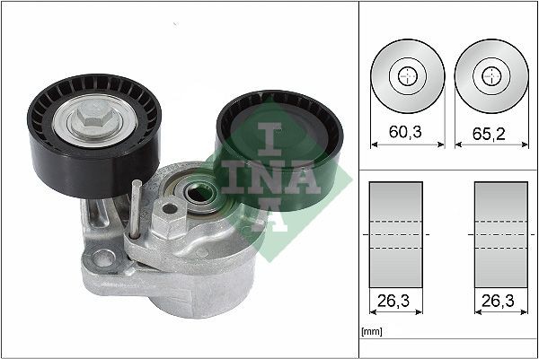 INA Spannarm, Keilrippenriemen 534 0482 10 FüR BMW-image