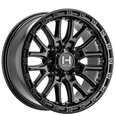 Hostile Wheels H135 Ridgecrest 18x9 Satin Black (4pcs) A2