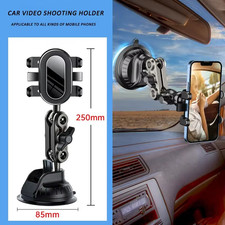 Car Phone Mount Video Recording Universal Magic Arm Suction Car Phone Holder Mou