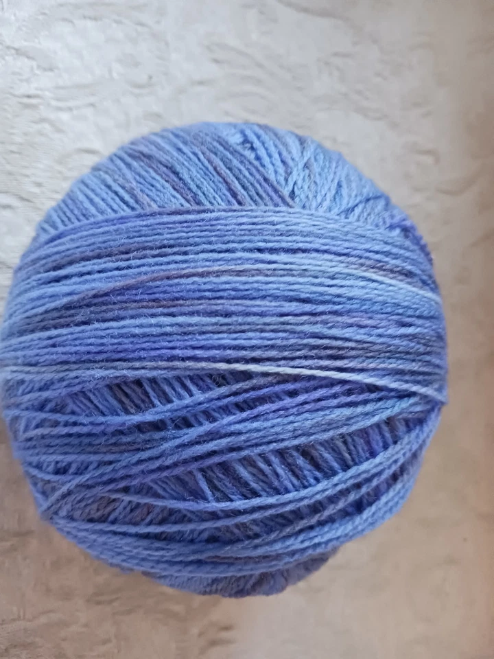 Dream in Color Baby Lacewt Hand Painted Yarn 1 Sk Superwash Merino Wool Purple - Image 2 of 4