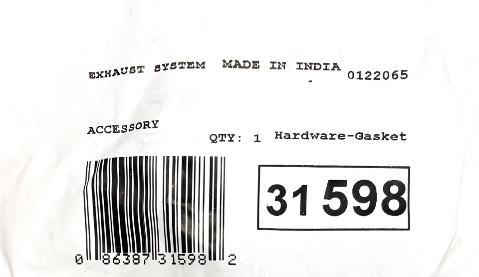 Junta de brida de tubo de escape Walker 31598 Acura Ford Honda Jeep Mazda Mercury Foto 3 de 3