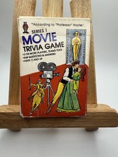 Vintage Series 1 Movie Pocket Trivia Game According to Professor Hoyle 1984