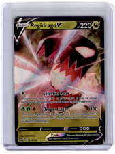 Regidrago V Pokemon Silver Tempest 135/195 Ultra Rare NM