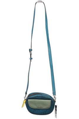 Fossil Handtasche Damen Umhängetasche Bag Damentasche Leder Türkis #7a98b61