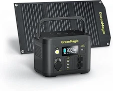 Brand NEW portable power station 330w  300W with 40W Foldable Solar Panel