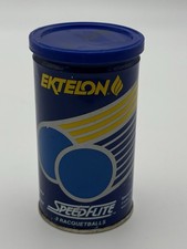 Vintage Pack Of 2 Ektelon Racquetball Sport Court Sports Open Can