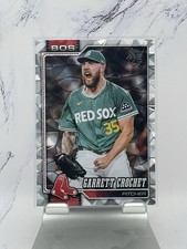 Red Sox 2026 topps series 1 silver crackleboard foil Garrett crochet #53