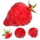  Set of 2 Fruit Ornament Ornaments Home Statues Strawberry Figurine