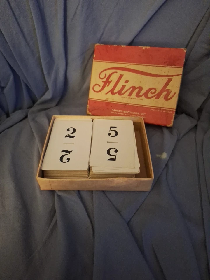 Parker Brothers Vintage Flinch Card Game 1938 - Image 2 of 3