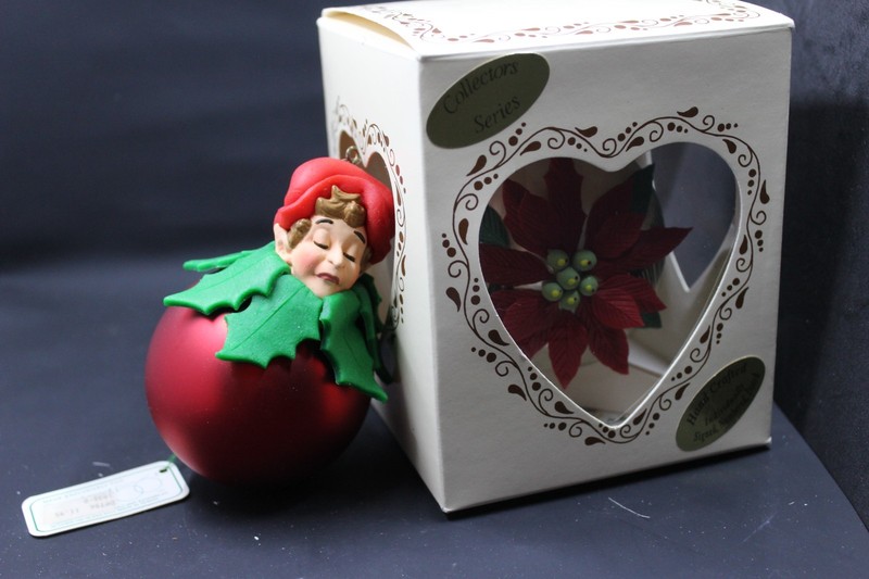 1 Useful Uniques, & 1 Dept 56 Christmas Ornaments 1995