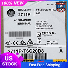 2711P-T6C20D8 PanelView Pl 6 Graphic Terminal 2711P-T6C20D8 US Free Tax