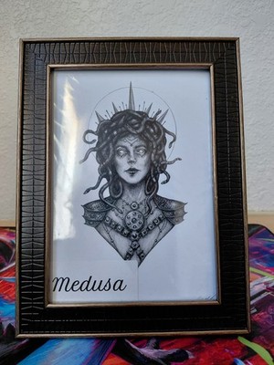 Medusa Framed Picture