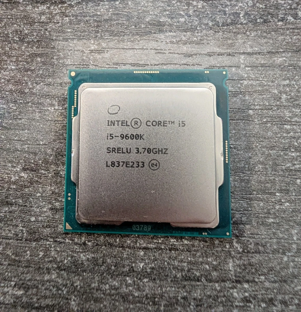 Intel Computer Processors Intel Core i5-9600K Processor Model for