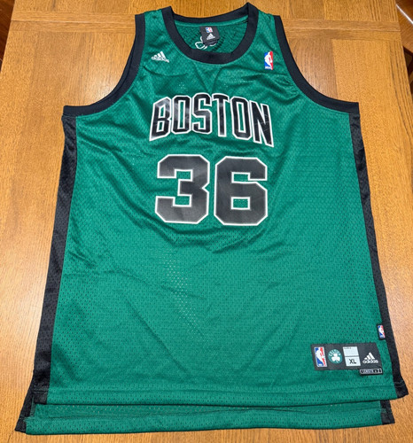Rare Adidas NBA Shaquille O'Neal Boston Celtics 2010-11 Alternate Jersey, XL + 2