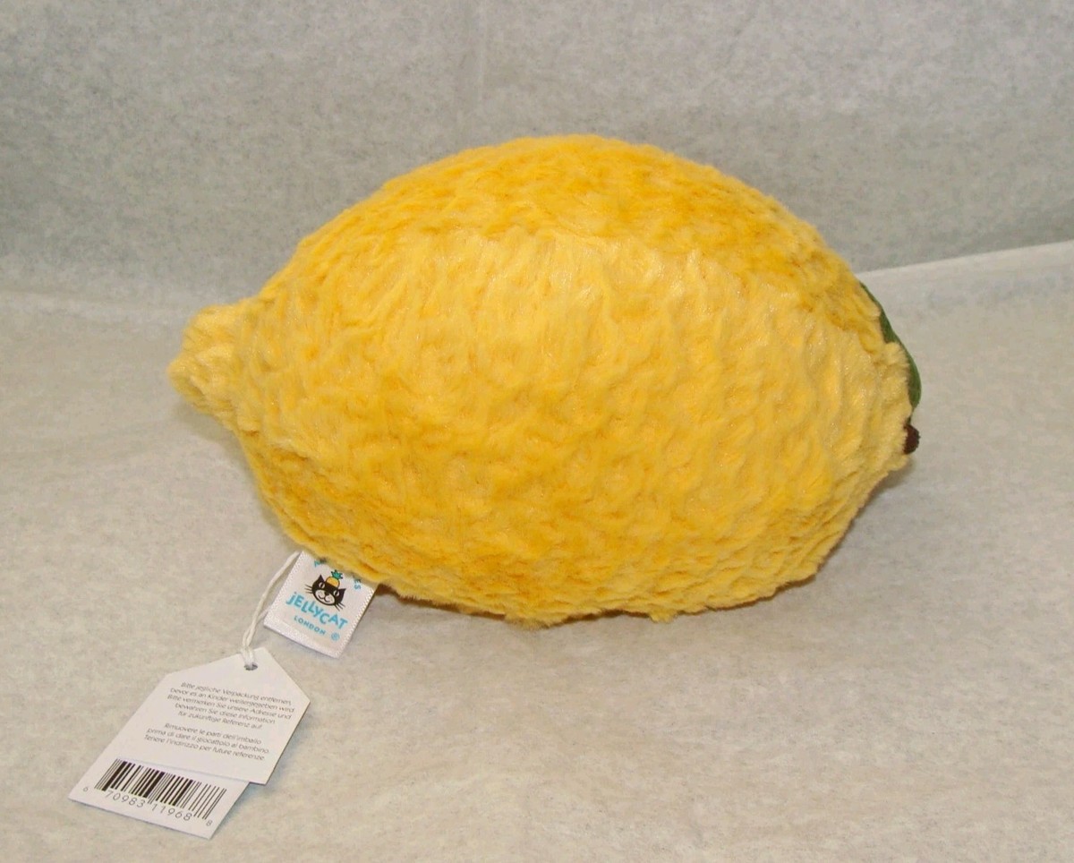Jellycat AMUSEABLES LEMON Plush Fruit Small 6