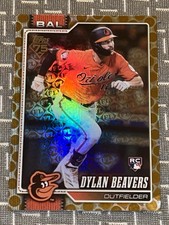 Dylan Beavers Topps 2026 Series 1 Spring Training Gold Parallels 45/50 RC!