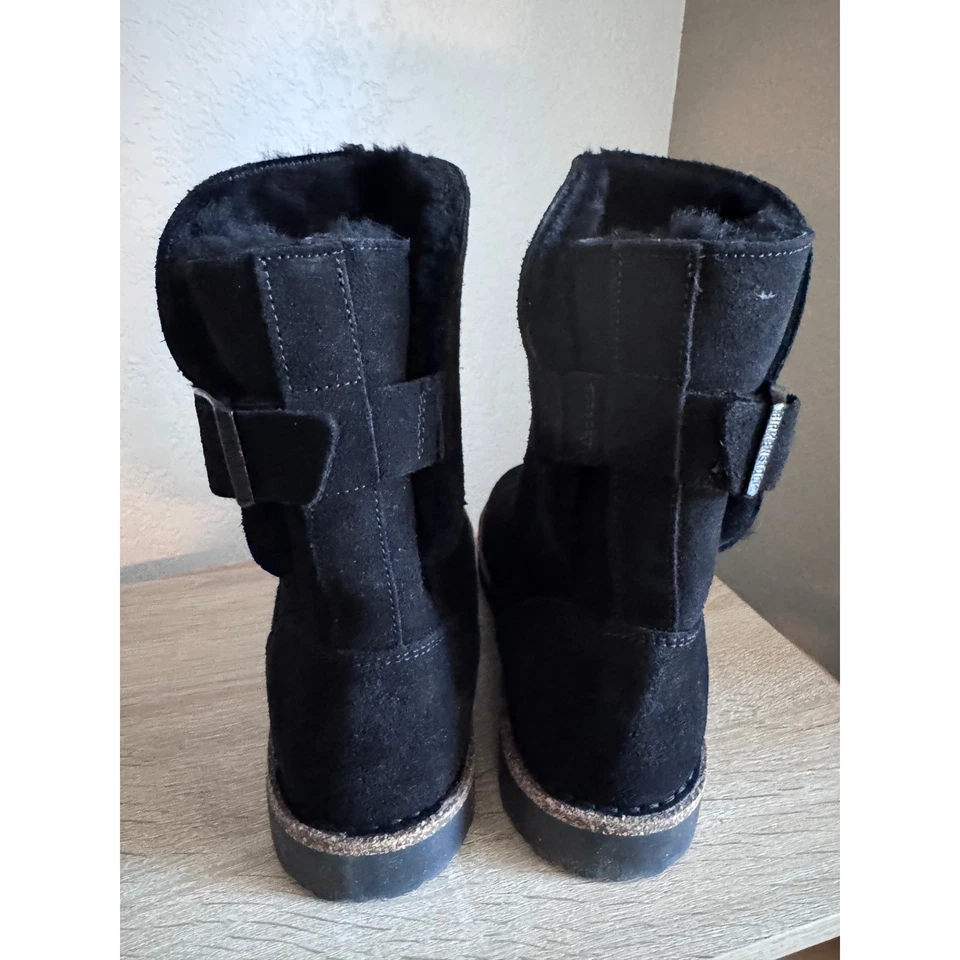 Botas Birkenstock de piel de oveja negras talla 37 EU - 6,5 EE. UU. Foto 4 de 4