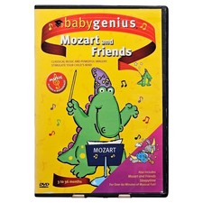 Baby Genius Mozart and Friends DVD 64569 Kids Classical Music Educational Film