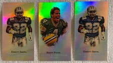 eTOPPS /999 Allen & Ginter's Emmitt Smith & Brett Favre Super Bowl Chanps